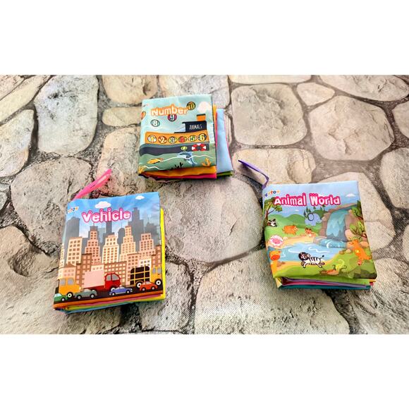 TEYTOY BABY/TODDLER SOFT ACTIVITY BOOKS - Picture 2 of 8